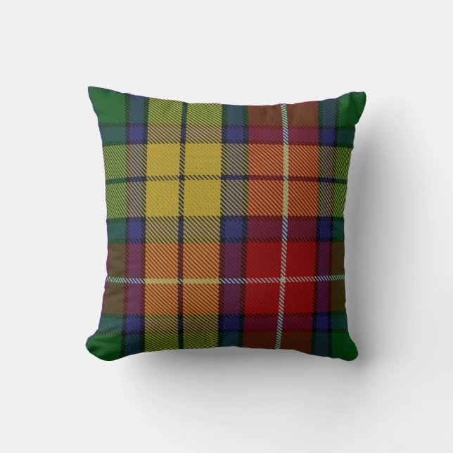 Buchanan Tartan Kussen (Voorkant)