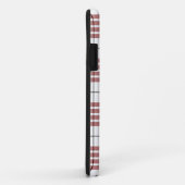 Buchanan tartan red white plaid Case-Mate iPhone case (Achterkant/rechts)