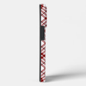 Buchanan tartan red white plaid Case-Mate iPhone case (Achterkant / Rechts)
