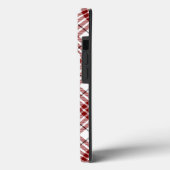 Buchanan tartan red white plaid Case-Mate iPhone case (Achterkant / Links)