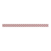 Buchanan tartan red white plaid grosgrain lint (Voorkant)