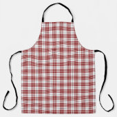 Buchanan tartan red white plaid schort (Voorkant)