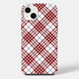 Buchanan tartan rood wit geruit