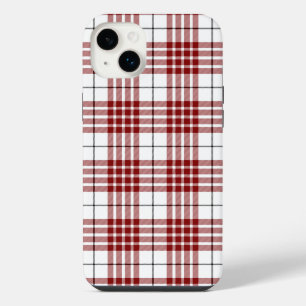 Buchanan tartan rood wit ruitpatroon