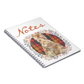 Buchanan Tartan Scottie Notitieboek (Rechterzijde)