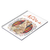 Buchanan Tartan Scottie Notitieboek (Linkerzijde)