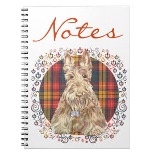 Buchanan Tartan Scottie Notitieboek