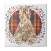 Buchanan Tartan Scottie Tegeltje (Voorkant)