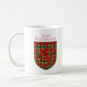 Buchanan Tartan Scottish Play Lion Rampant Koffiemok