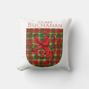 Buchanan Tartan Scottish Play Lion Rampant Kussen