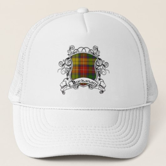 Buchanan Tartan Shield Trucker Pet (Voorkant)
