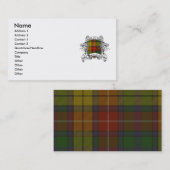 Buchanan Tartan Shield Visitekaartje (Voorkant / Achterkant)