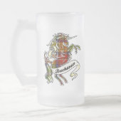 Buchanan Tartan Unicorn Matglas Bierpul (Links)