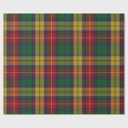 Buchanan Tartan Wrapping Paper Cadeaupapier (Vlak)
