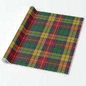 Buchanan Tartan Wrapping Paper Cadeaupapier (Uitgerold)