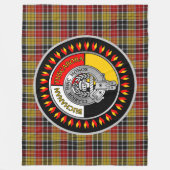 Buchanan - Tuscarora Crest Fleece Deken (Voorkant)