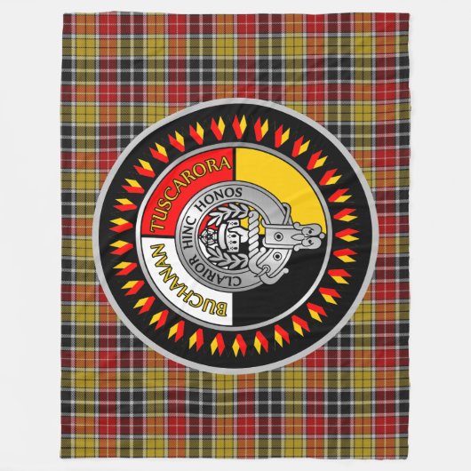 Buchanan - Tuscarora Crest Fleece Deken (Voorkant)