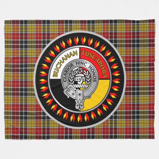 Buchanan - Tuscarora Crest Fleece Deken (Voorkant (Horizontaal))