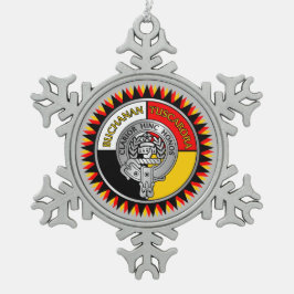 Buchanan - Tuscarora Crest T-shirt Tin Sneeuwvlok Ornament
