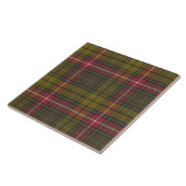 Buchanan Weathered Original Scottish Clan Tartan Tegeltje (Zijkant)