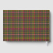 Buchanan Weathered Original Scottish Tartan Gastenboek (Achterkant)
