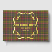 Buchanan Weathered Original Scottish Tartan Gastenboek (Voorkant)