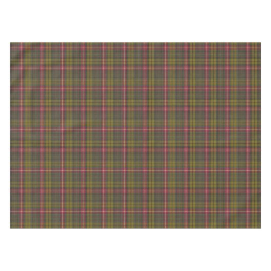 Buchanan Weathered Original Scottish Tartan Tafelkleed (Voorkant (Horizontaal))