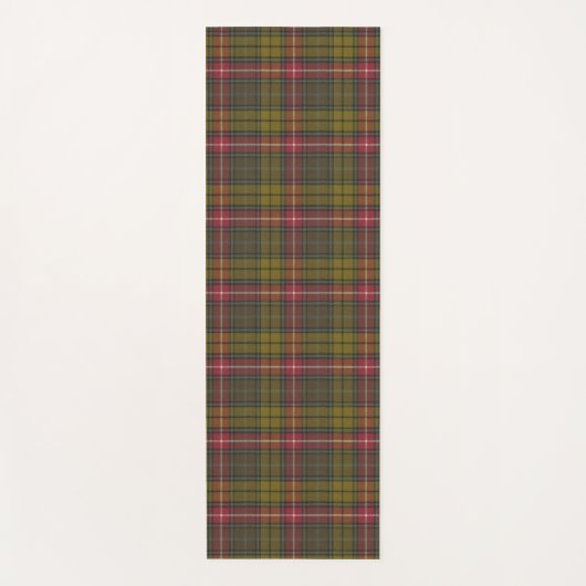 Buchanan Weathered Original Scottish Tartan Yogamat (Voorkant)