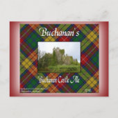 Buchanans Castle Ale Briefkaart (Voorkant)