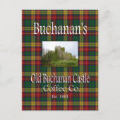 Buchanan's Old Buchanan Castle Coffee Co. Briefkaa Briefkaart (Voorkant)