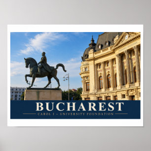 Bucharest Carol I Universitaire Stichting Poster