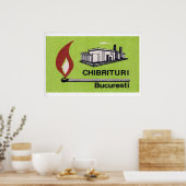 Bucharest Luciferfabriek - Luciferdoosje Print (Keuken)