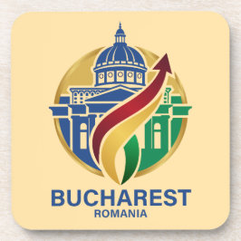 Bucharest Romania Eastern European Bier Onderzetter