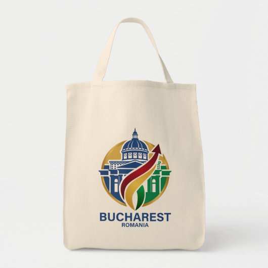 Bucharest Romania Eastern European Tote Bag (Voorkant)