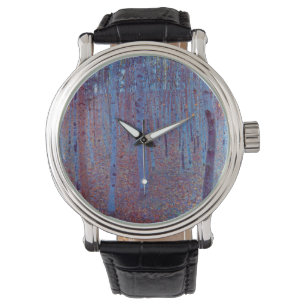 Buchenwald van Gustav Klimt, Art Nouveau uit het v Horloge