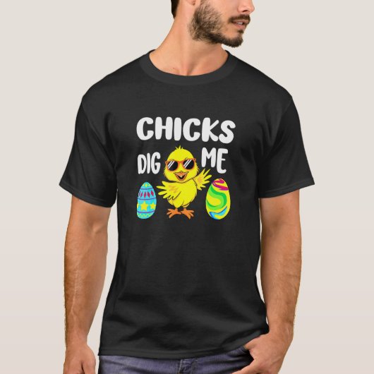 Buchicks graaft me paaskipkostuum voor kind t-shirt (Voorkant)