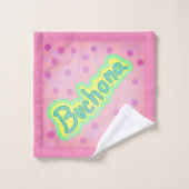 buchona-stijl bad handdoek (Wasdoekje)