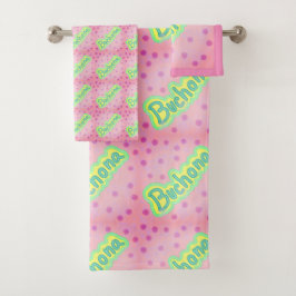 buchonstijl bad handdoek