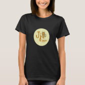 Buchstaben des deutschen Alphabets J Jaguar T-shirt (Voorkant)