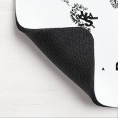 Buchstabenwelt Mousepad Muismat (Hoek)