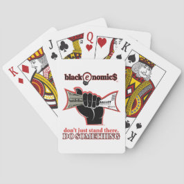 "Buck and Ballot" Speelkaarten (Wit)