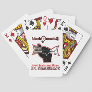 "Buck and Ballot" Speelkaarten (Wit)