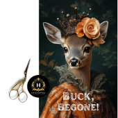 Buck Begone Sassy Deer Decoupage Tissuepapier
