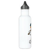 Buck bij honkbal met honkbalracket en helm waterfles  (Links)