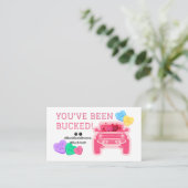 Buck Buck Bronco Je bent Bucked Valentijnse Label (Staand voorkant)