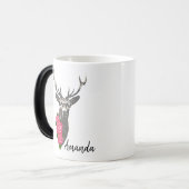Buck & Buds BOHO Deer Magische Mok (Voorkant links)