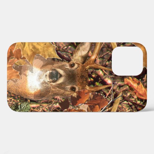 Buck Camouflage White Tail Deer Case-Mate iPhone Case (Achterkant (horizontaal))