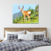 Buck Canvas Afdruk (Insitu (Slaapkamer))