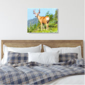 Buck Canvas Afdruk (Insitu (Slaapkamer))