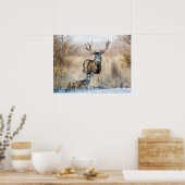 Buck Couple | Mule Deer Poster (Keuken)